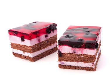 lezzetli kek parçası