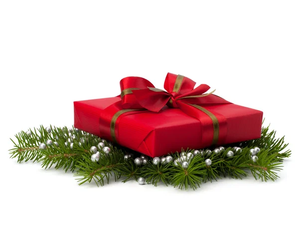 Kerstcadeaudoos — Stockfoto