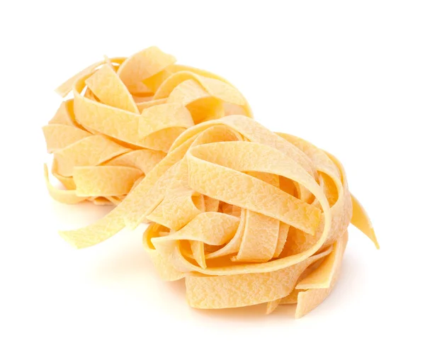 Italienische Pasta fettuccine nest — Stockfoto