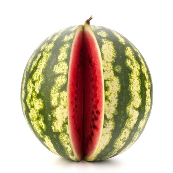 Skivad mogen vattenmelon — Stockfoto