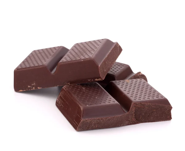 Chocolate bars stack — Stock Photo, Image