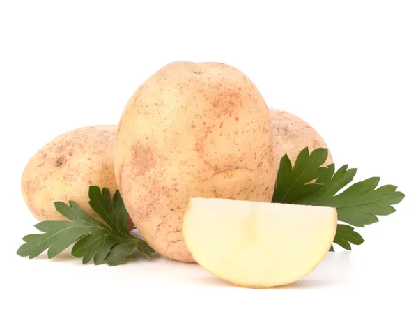 Potatis och persilja blad — Stockfoto