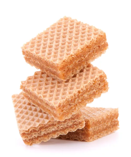 Wafers or honeycomb waffles — Stock Photo, Image