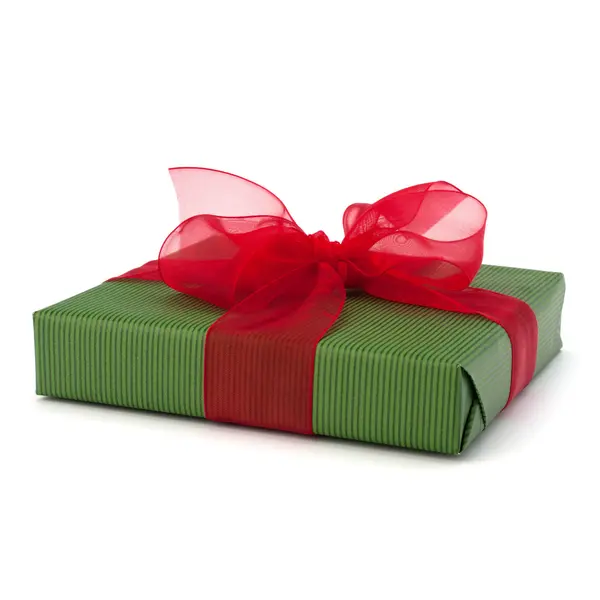 Festive gift box — Stock Photo, Image