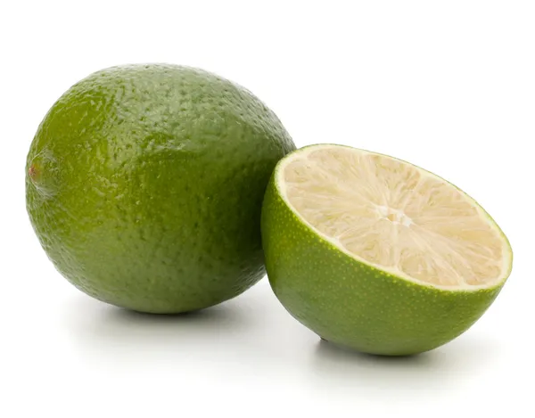 Lime isolated on white background — Stock Photo, Image