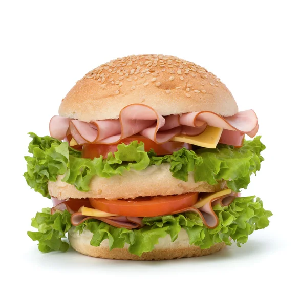 Junk food hamburger — Stock Photo, Image