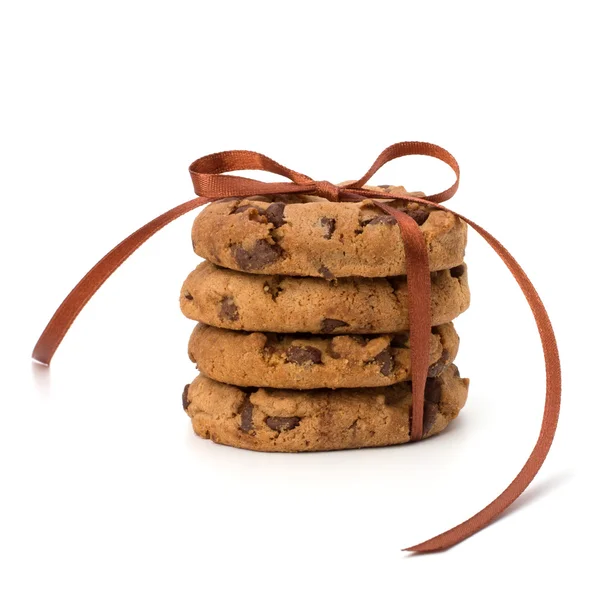 Festlig radbruten choklad bakelse cookies — Stockfoto