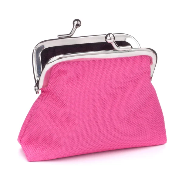 Empty open purse — Stock Photo, Image