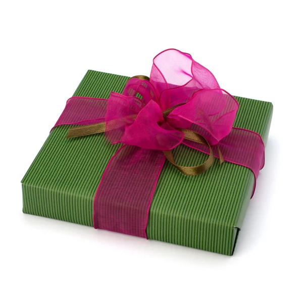 Festive gift box — Stock Photo, Image