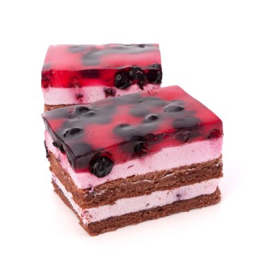 lezzetli kek parçası