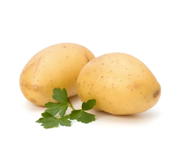 New potato and green parsley — Stock Photo, Image