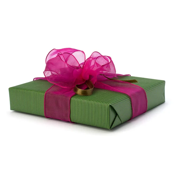 Festive gift box — Stock Photo, Image