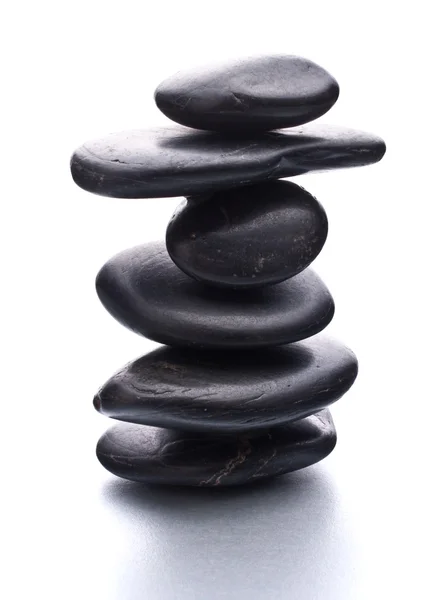 Zen pebbles balance. Spa and healthcare concept. — Stock Photo, Image