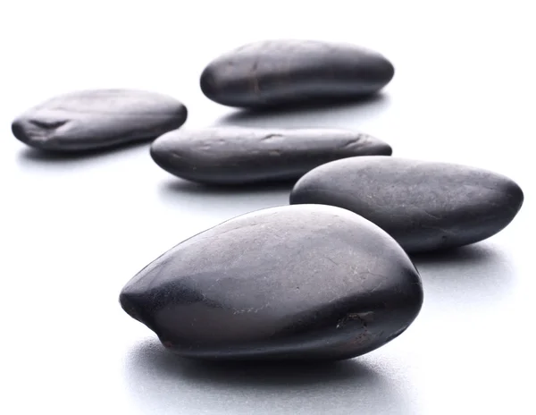 Zen çakıl taşları. Taş kaplıca ve sağlık konsepti. — Stok fotoğraf