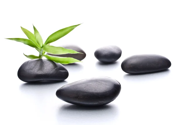 Guijarros zen. Piedra spa y concepto de salud. — Foto de Stock