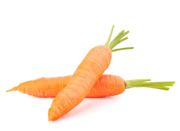 Carrot vegetable with leaves — Stock Photo, Image