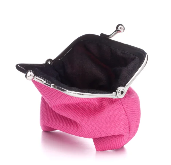 Empty open purse — Stock Photo, Image