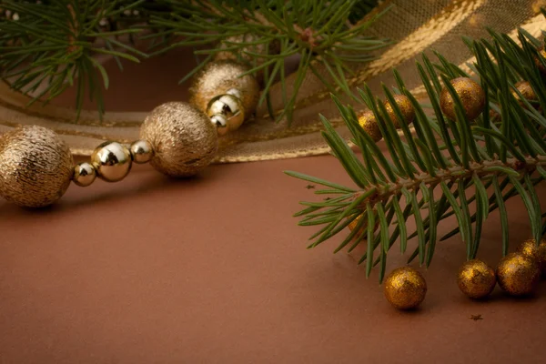 Christmas festive background with copy space — Stock Photo, Image