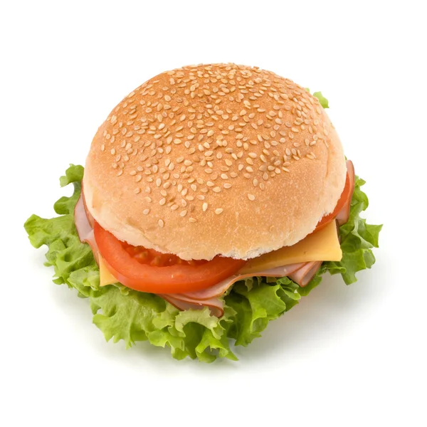 Junk food hamburger — Stock Photo, Image