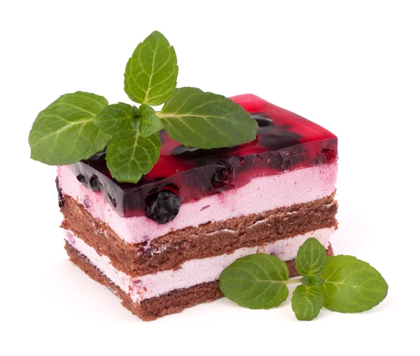 Leckeres Kuchenstück — Stockfoto