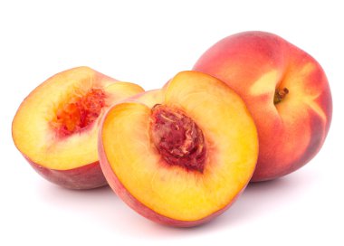 Olgun şeftali meyve