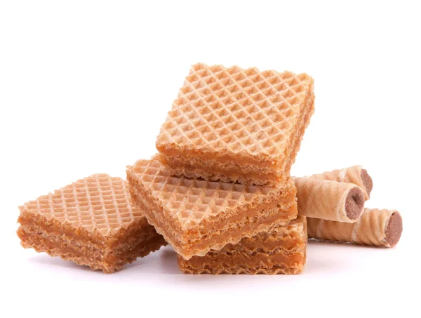 Bolachas (wafers) ou waffles de favo de mel — Fotografia de Stock