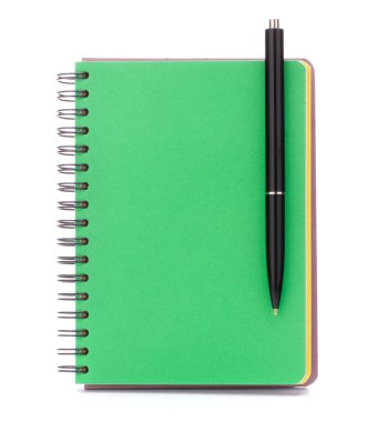 plantendek notitieboekje met zwart