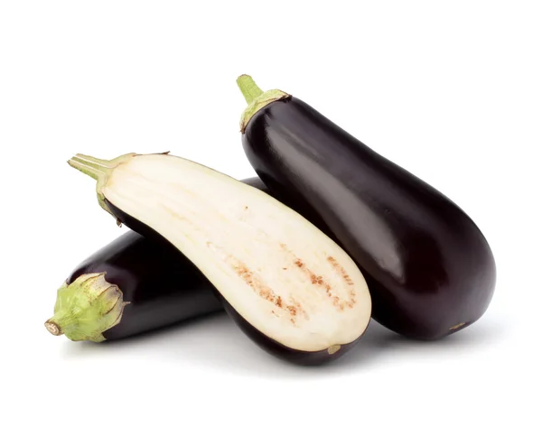 Aubergine of aubergine plantaardige — Stockfoto