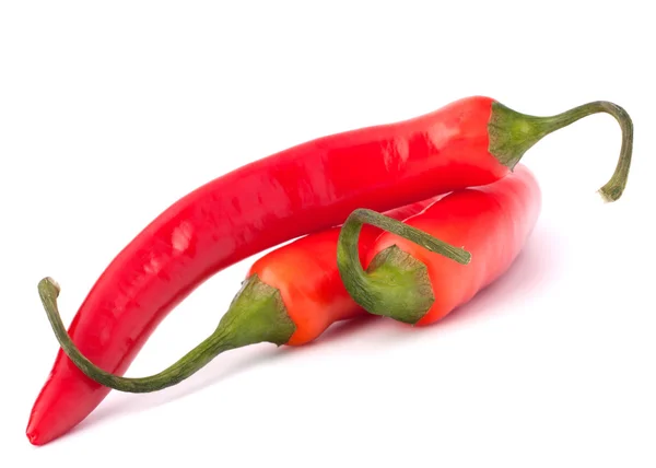 Forró piros chili vagy chilipaprika — Stock Fotó