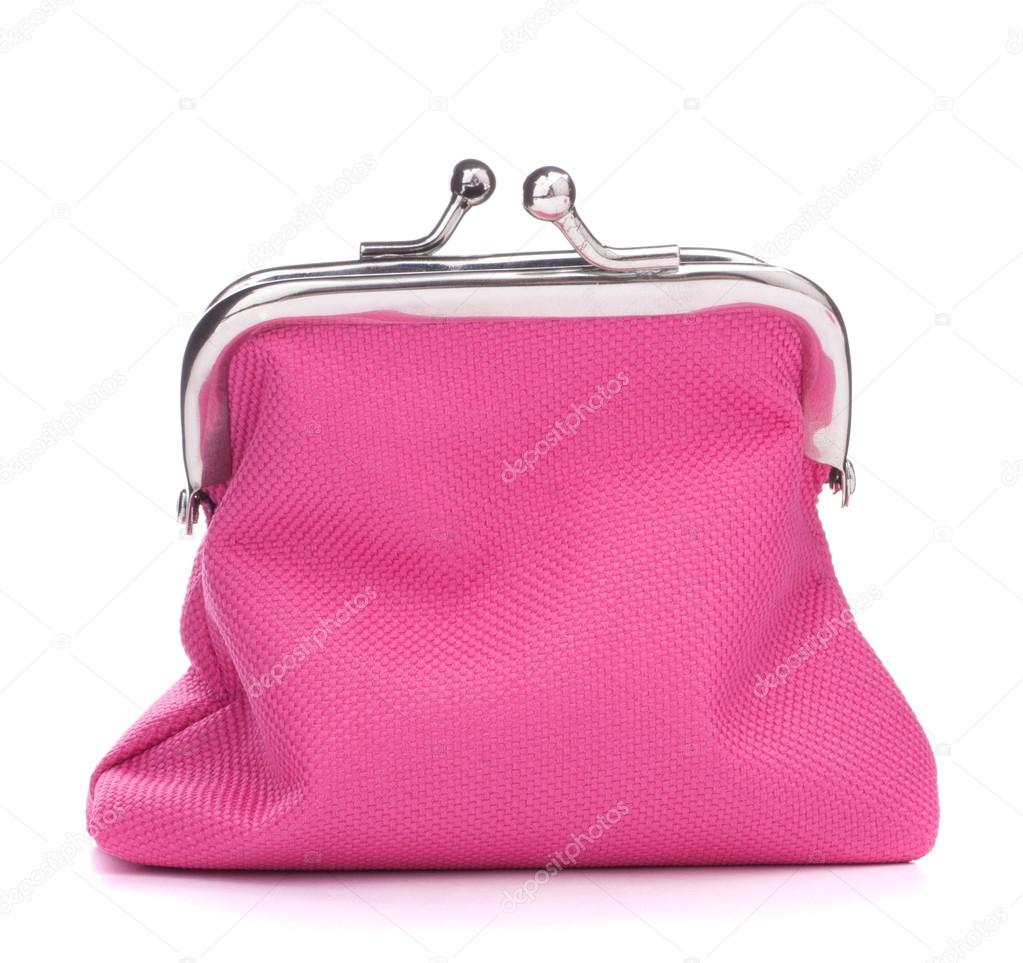 Empty open purse