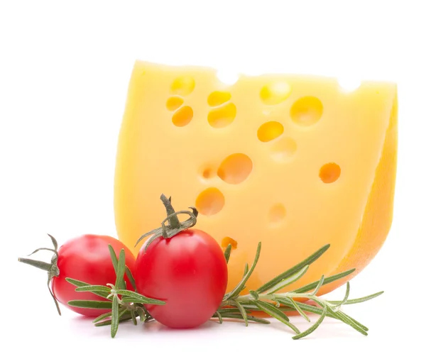 チーズとチェリー トマト — ストック写真