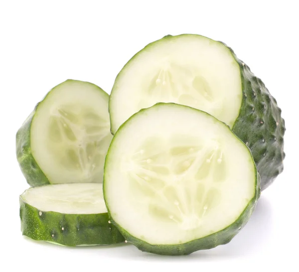 Sliced cucumber vegetable — Stock Photo, Image