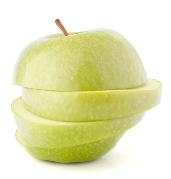 Apple green sliced — Stock Photo, Image