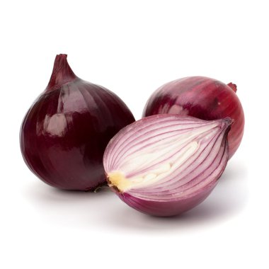 Kırmızı soğan dilimlenmiş