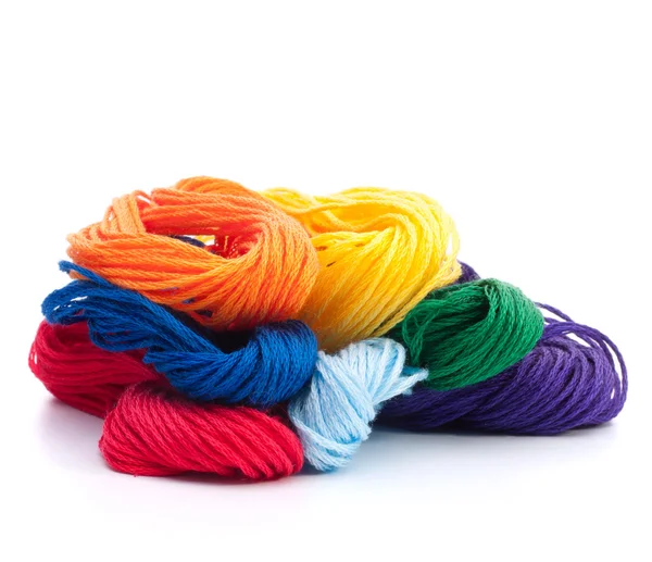 Color threads bunch — Stock Photo, Image