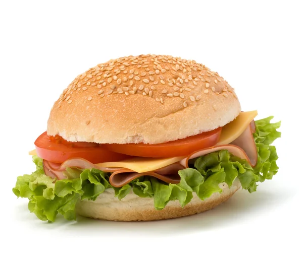 Junk food hamburger — Stock Photo, Image