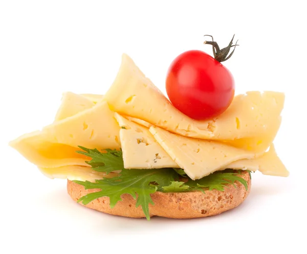Otevřít zdravé sendvič — Stock fotografie