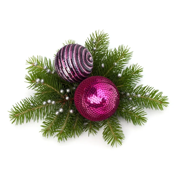 Bal decoratie van Kerstmis — Stockfoto