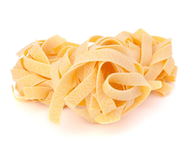 Italiaanse pasta fettuccine nest — Stockfoto