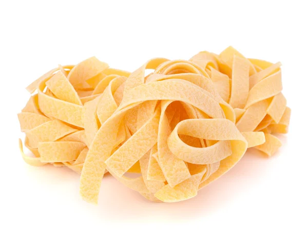 Italienische Pasta fettuccine nest — Stockfoto