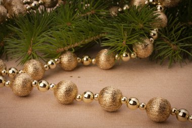 Noel şenlikli arka plan kopya alanı ile