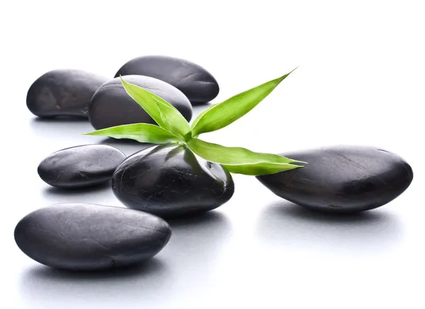 Guijarros zen. Piedra spa y concepto de salud. —  Fotos de Stock