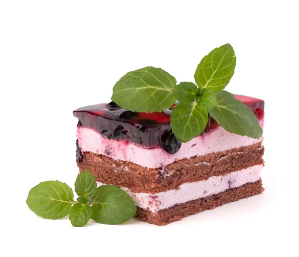 Leckeres Kuchenstück — Stockfoto