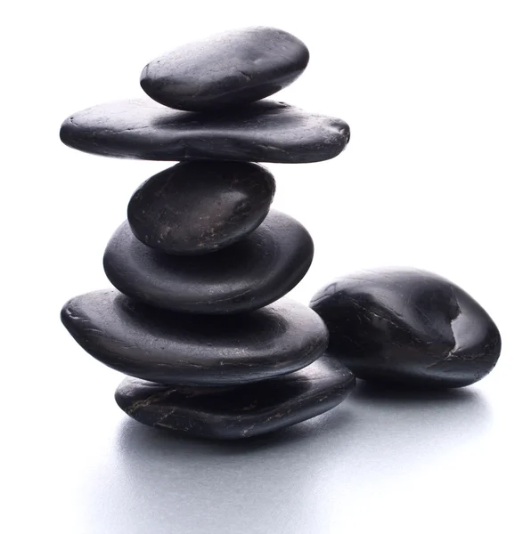 Zen småsten balans. Spa och hälso-och koncept. — Stockfoto
