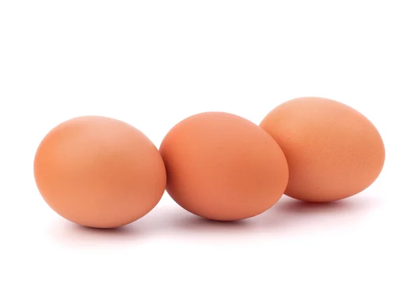 Three eggs — Stock Photo, Image