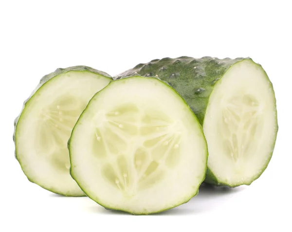 Sliced cucumber vegetable — Stock Photo, Image
