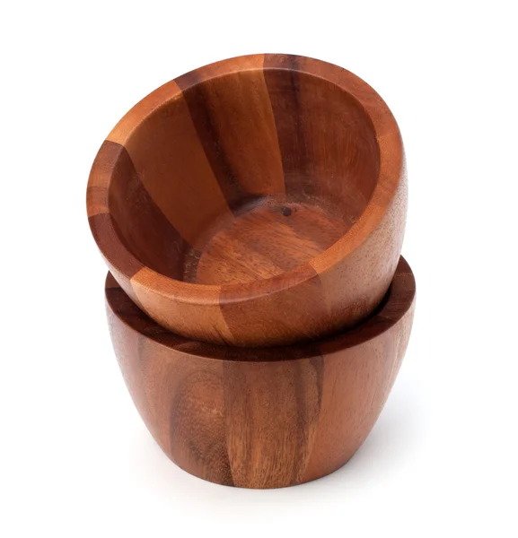 Handmade wooden bowl — Stock Photo, Image