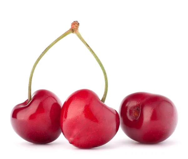 Herzförmige Kirschbeeren — Stockfoto