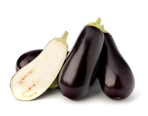 Aubergine eller aubergine vegetabiliska — Stockfoto