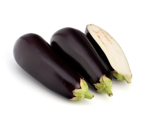 Aubergine eller aubergine vegetabiliska — Stockfoto